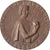 France, Medal, Semaine de l'Agriculture, Strasbourg, 1958, Bronze, Baron