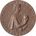 Frankrijk, Medaille, Semaine de l'Agriculture, Strasbourg, 1958, Bronzen, Baron