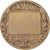 France, Medal, Foire Européenne de Strasbourg, 1933, Bronze, Muller, AU(55-58)