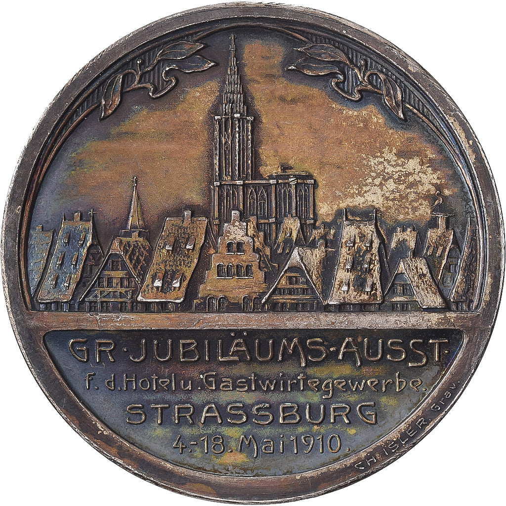 Allemagne, Médaille, Jubiläums-Ausstellung Hotel u . Gastwirtegewerbe