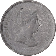 Frankrijk, Medaille, Mort de l'Impératrice Joséphine, 1814, Tin-Zinc, Trotin