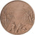 France, Medal, Hector Malot, 1979, Bronze, Jacques Hardy, AU(55-58)