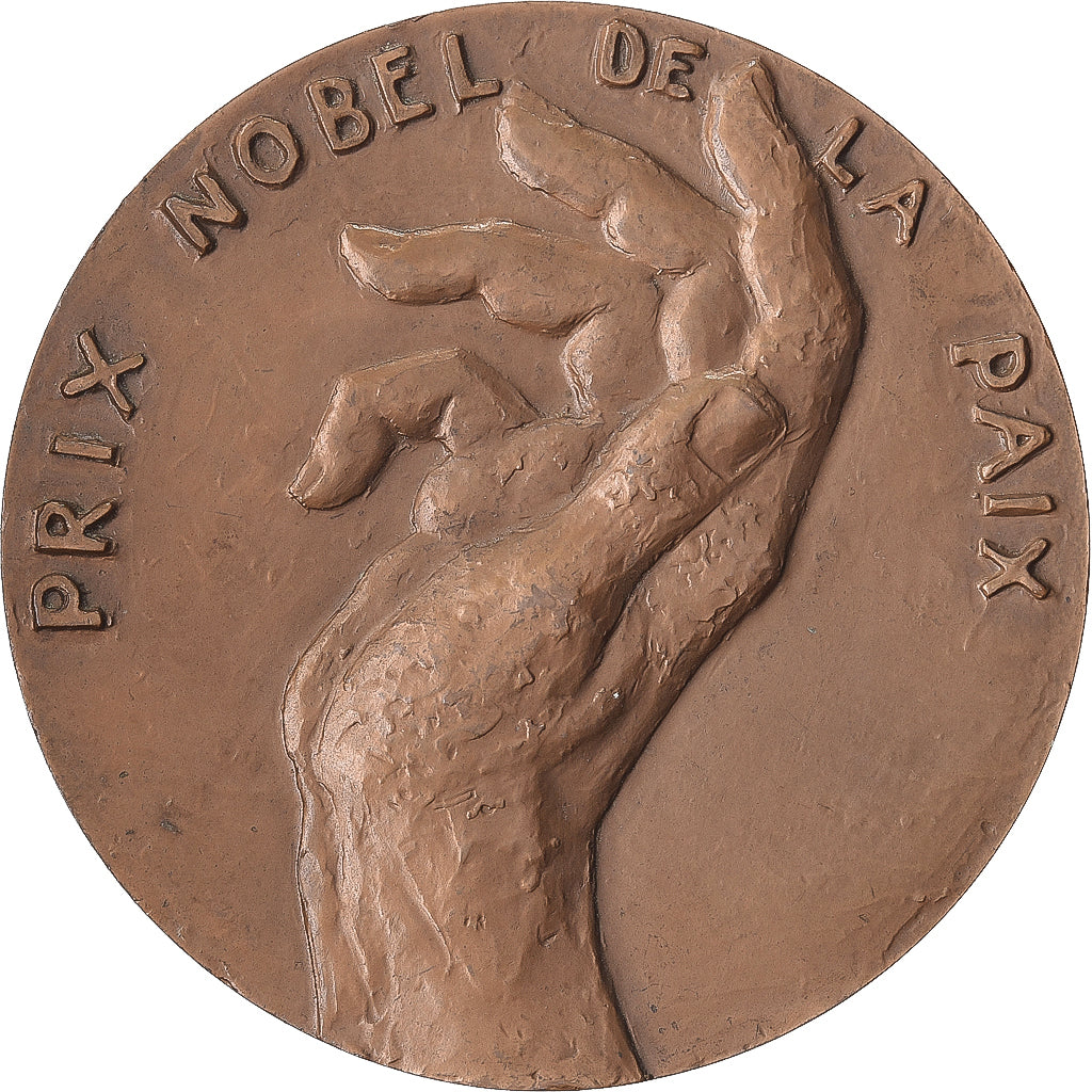 Frankrijk, Medaille, Martin Luther King, Prix nobel de la Paix, 1969, Bronzen