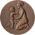 France, Medal, La Mère et l'Enfant, 1977, Bronze, Aubert, AU(55-58)