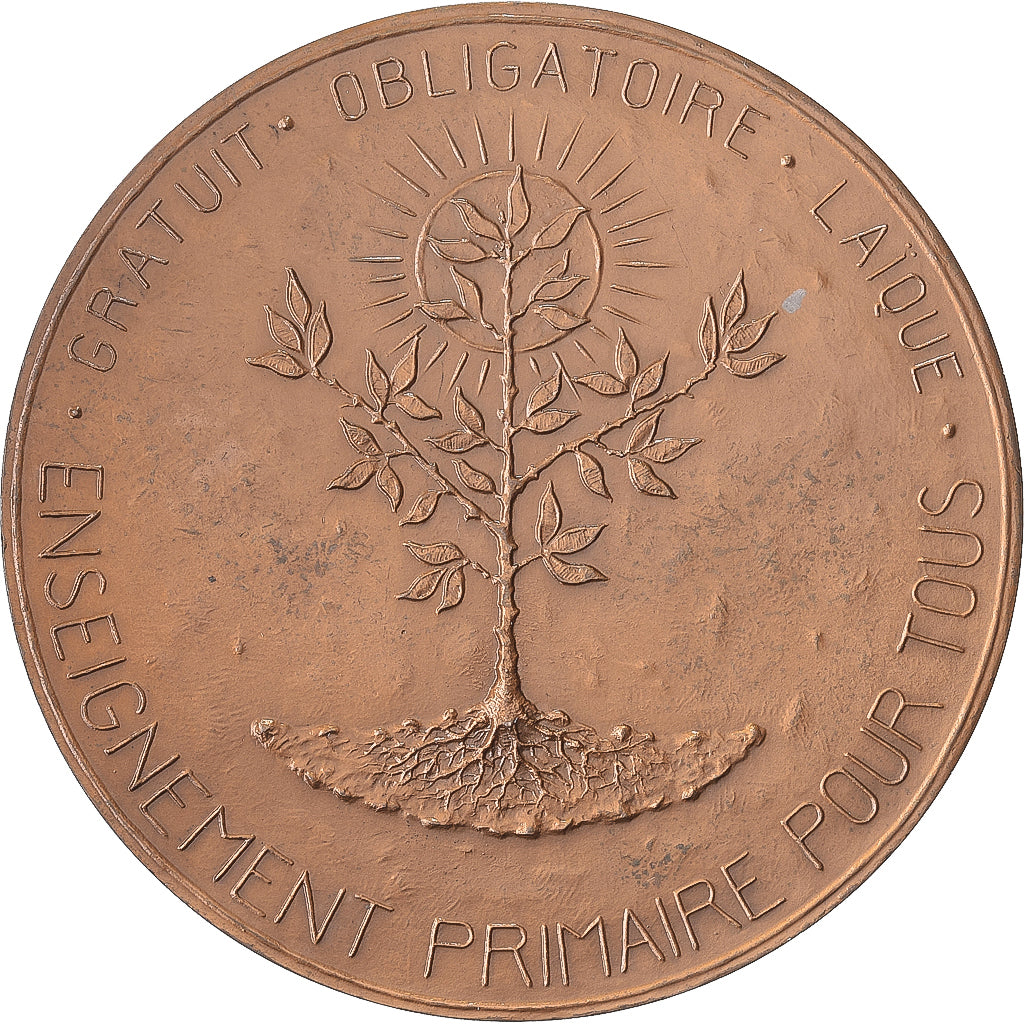 Frankrijk, Medaille, Jules Ferry, Enseignement Primaire pour Tous, 1981