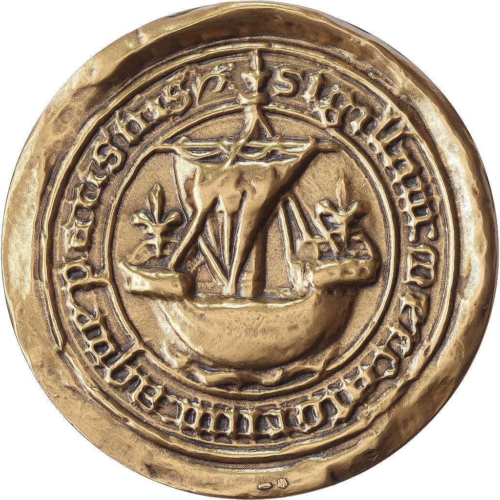 Frankrijk, Medaille, Sceau des Marchands de la Ville de Paris, Bronzen, MDP