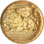France, Medal, Hommage au Général de Gaulle, Churchill, Gilt Bronze, De