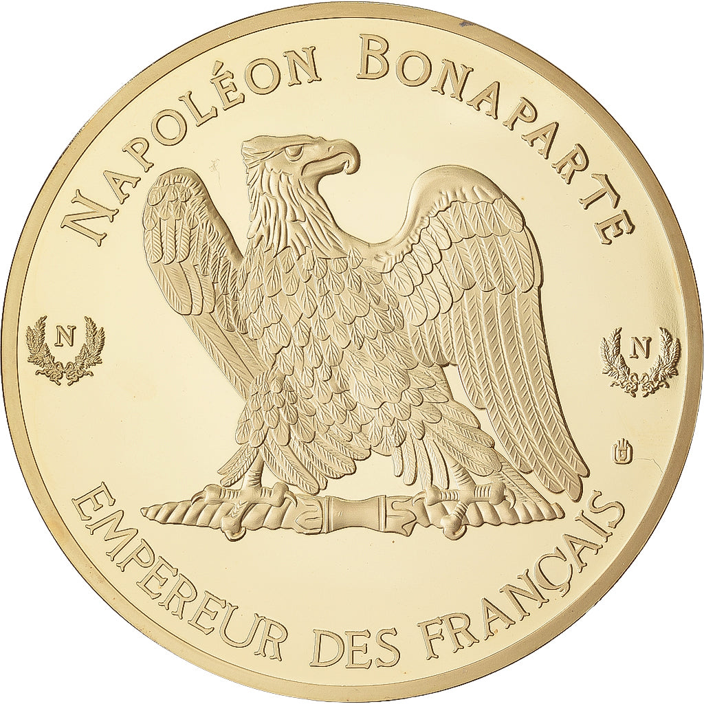 Francia, medalla, Napoléon Ier à Berlin, Copper Gilt, FDC