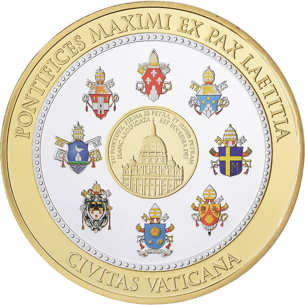 CITTÀ DEL VATICANO, medaglia, Le Pape Jean XXIII, 2013, Rame placcato argento
