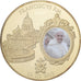 CITTÀ DEL VATICANO, medaglia, Le Pape François, 2013, Rame dorato, FDC