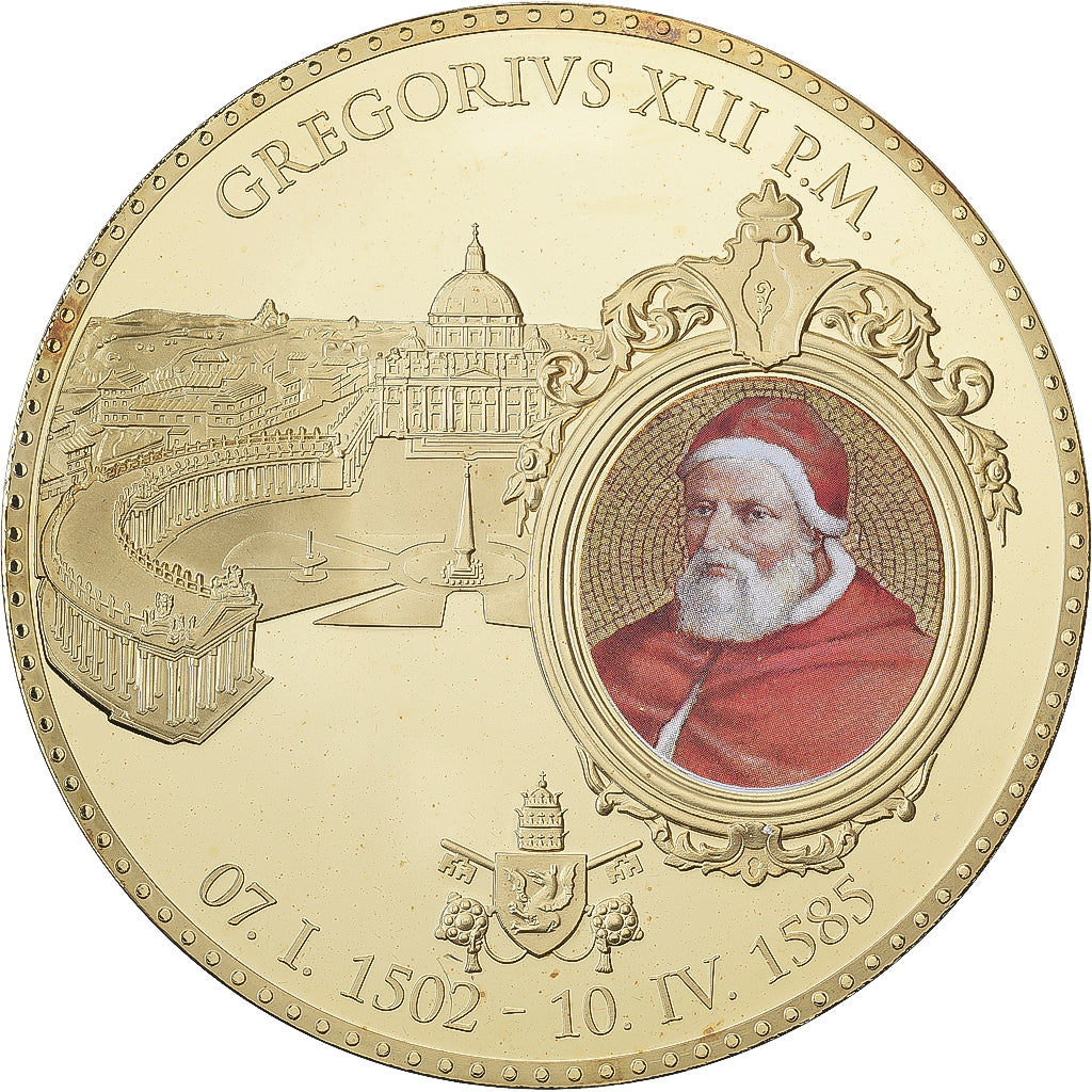Vaticaanstad, Medaille, Grégoire XIII, 2013, Copper Gilt, FDC