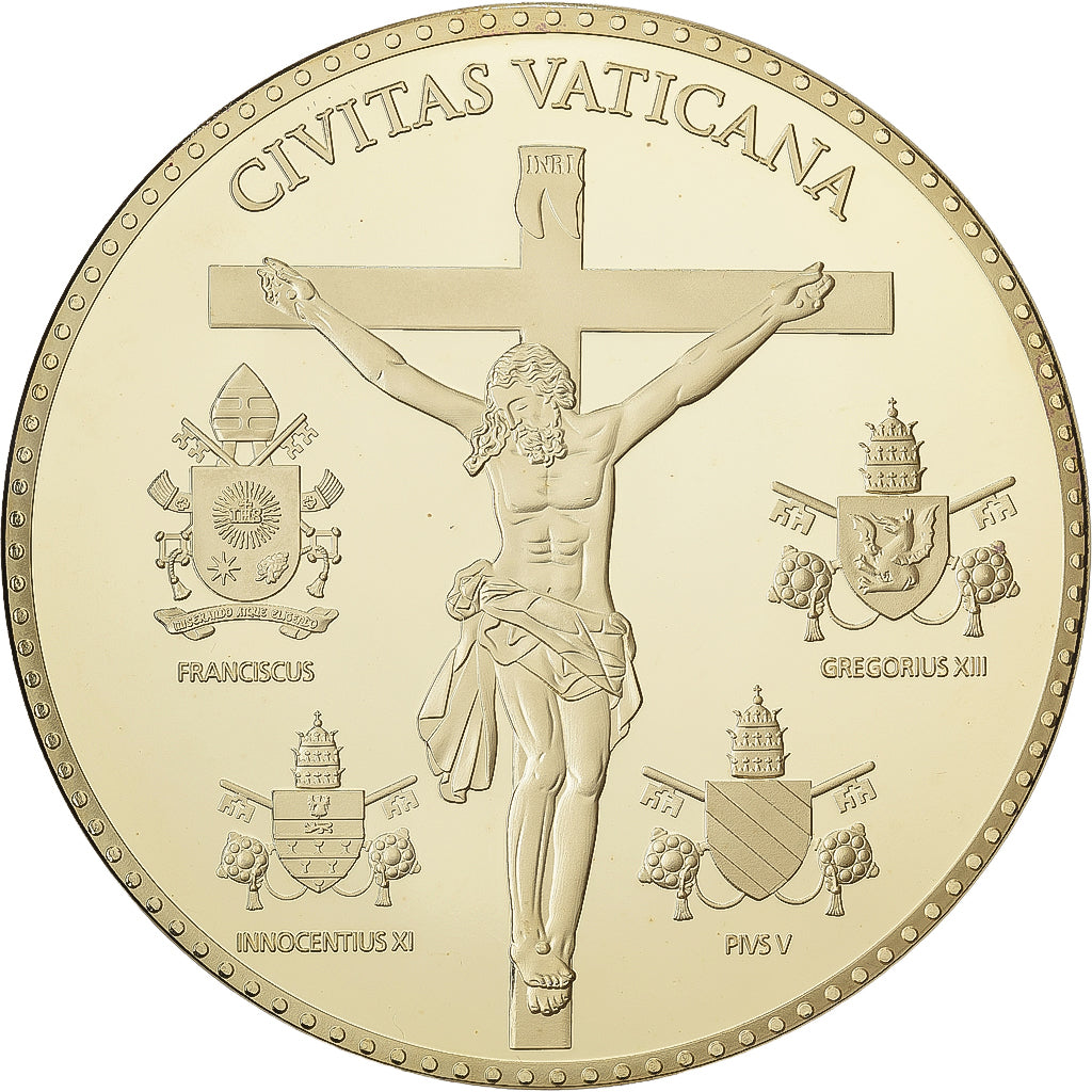 Vaticaanstad, Medaille, Grégoire XIII, 2013, Copper Gilt, FDC