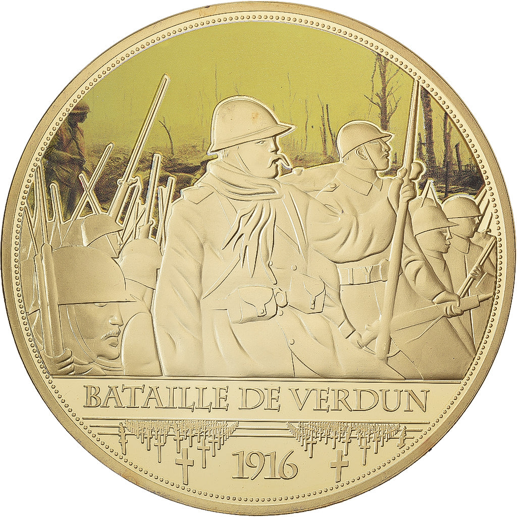 France, Médaille, Centenaire Première Guerre Mondiale, Bataille de Verdun