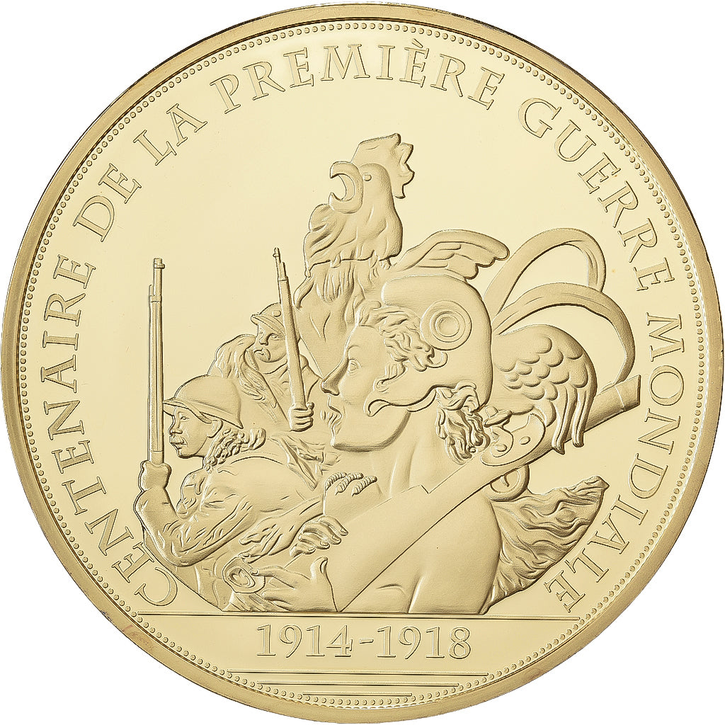 France, Médaille, Centenaire Première Guerre Mondiale, Bataille de Verdun