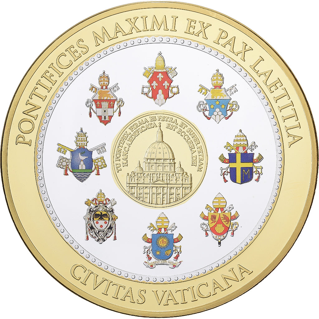 Vaticaanstad, Medaille, Le Pape Pie XI, 2013, Silver Plated Copper, FDC