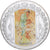 France, Médaille, Mucha, Les quatre saisons, Hiver, Cuivre plaqué Argent, FDC
