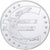 France, Médaille, Passage à l'Euro, 2002, Cuivre plaqué Argent, FDC