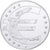 France, Médaille, Passage à l'Euro, 2002, Cuivre plaqué Argent, FDC