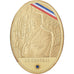 France, Médaille, Charles De Gaulle, Copper Gilt, FDC