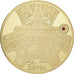 France, Médaille, Les Monuments Français, La Tour Eiffel, 2017, Copper Gilt