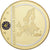 France, Médaille, Billet de Banque Européenne, 100 Euro, Copper Gilt, FDC