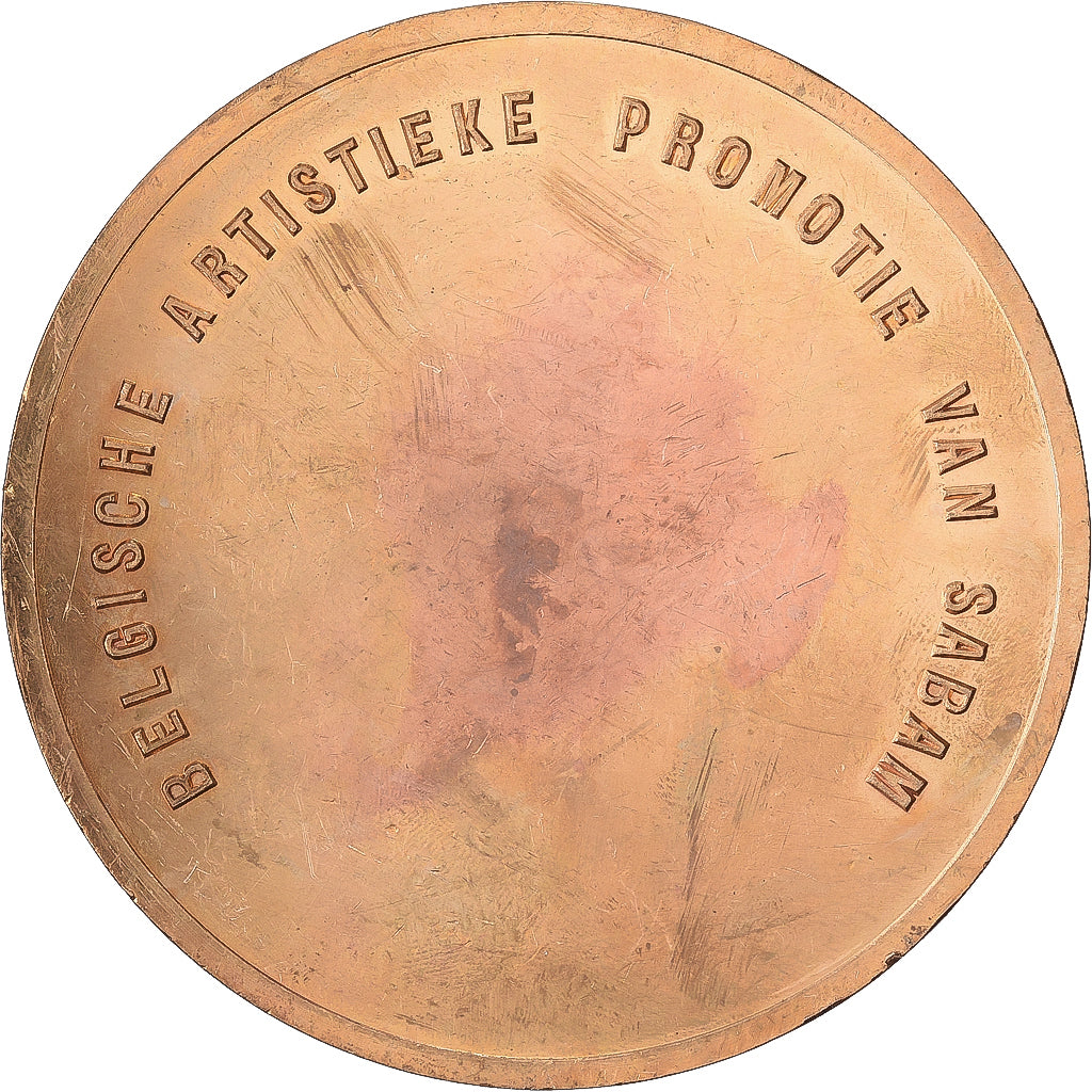 Belgien, Medaille, Orphée, Promotion Artistique Belge de la SABAM, Gilt Bronze