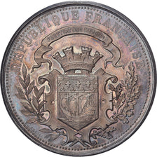 Francia, medaglia, Assistance publique, Quête pour les pauvres, 1889, Argento