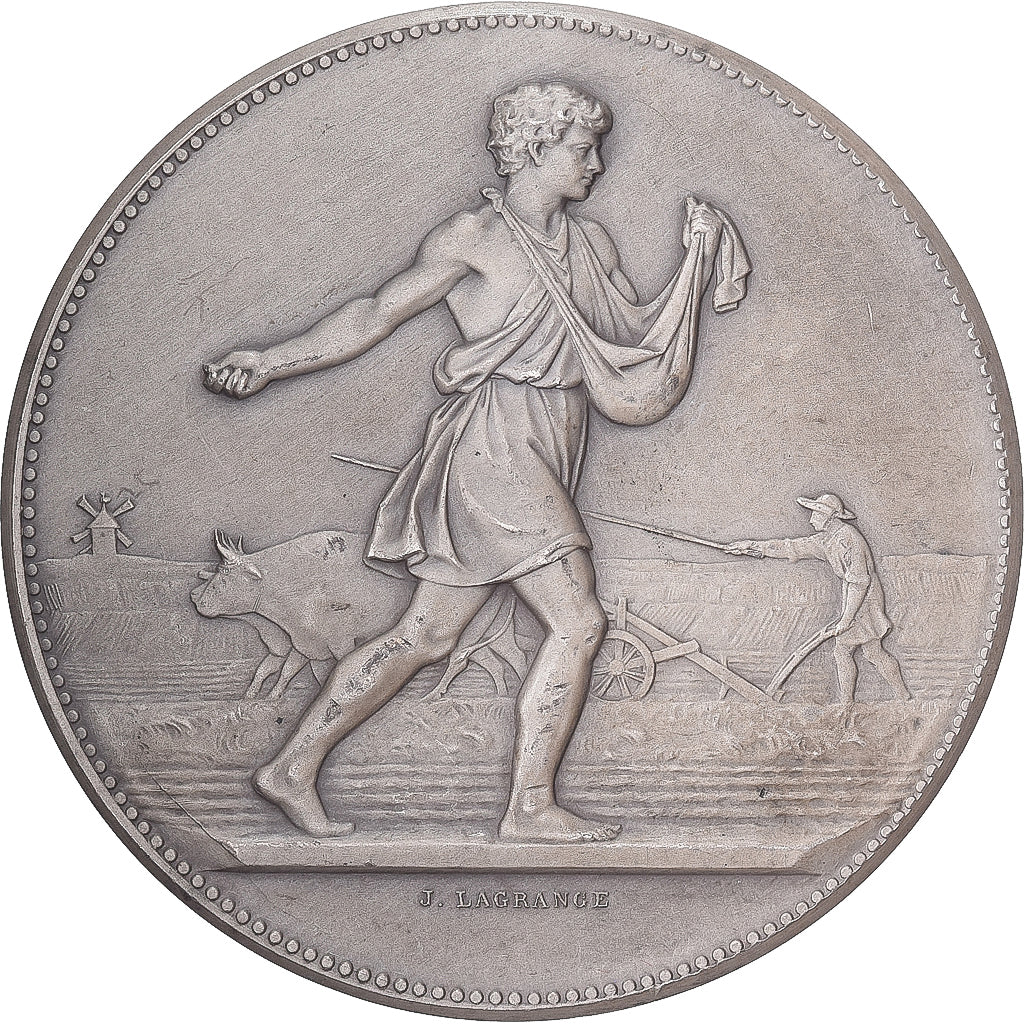 France, Médaille, Comice Agricole du Canton de Carvin (Lens), Argent, SPL