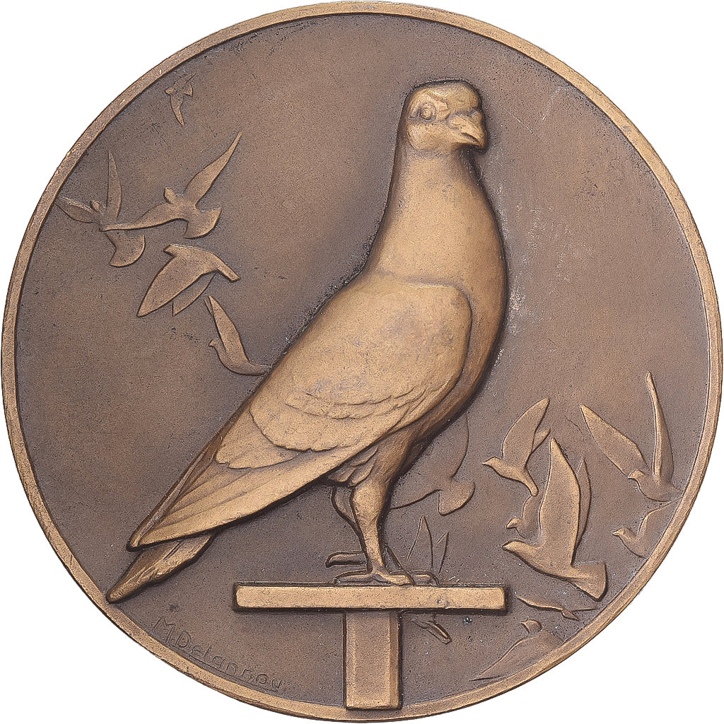 França, medalha, Société Colombophile, Bronze, AU(55-58)