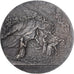 Francja, medal, Lourdes, Jubilé, 1908, Srebro platerowane miedzią, Lyon