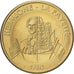 France, Medal, Rochefort - L'hermione - La Fayette, Copper-Nickel Gilt