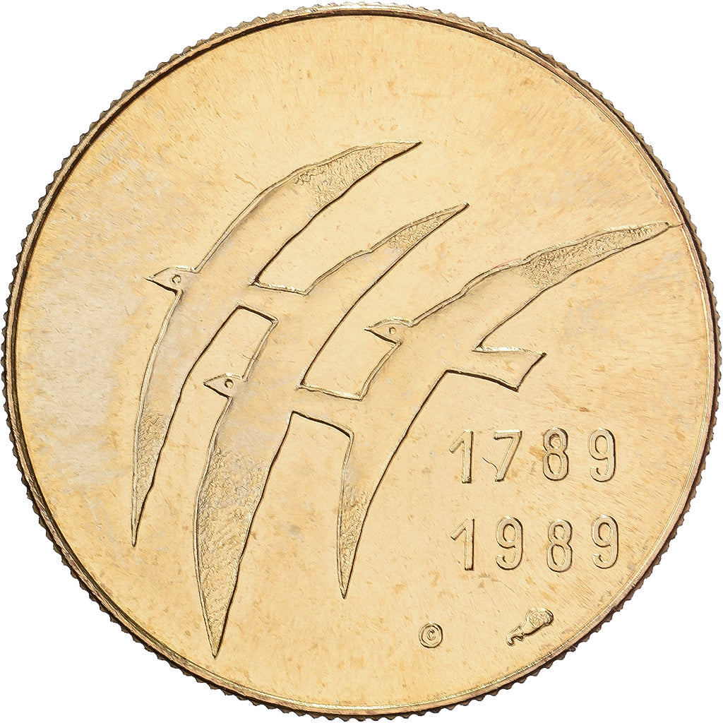 Frankrijk, Medaille, Révolution Française, Serment du Jeu de Paume, 1989