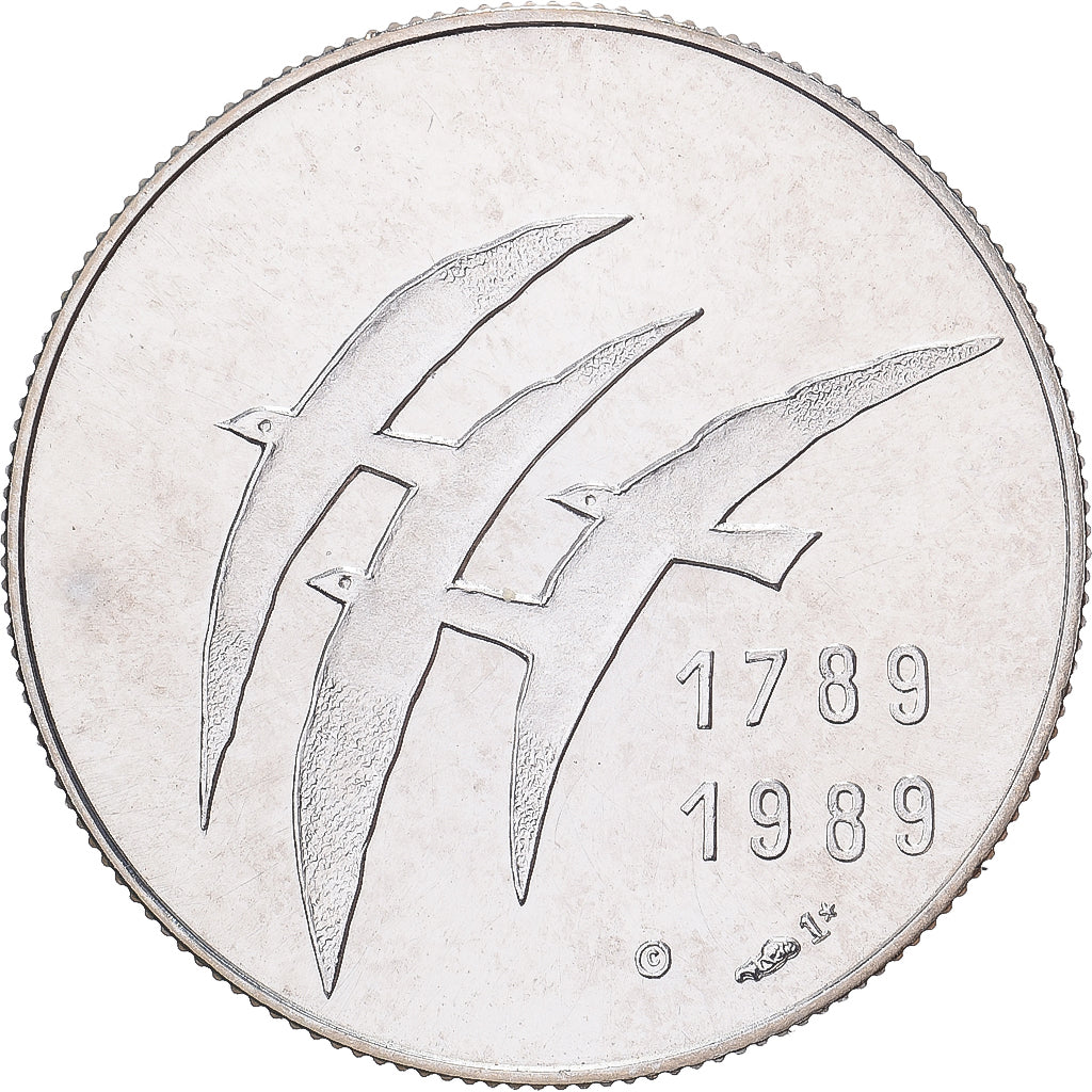 France, Médaille, Révolution Française, Serment du Jeu de Paume, 1989