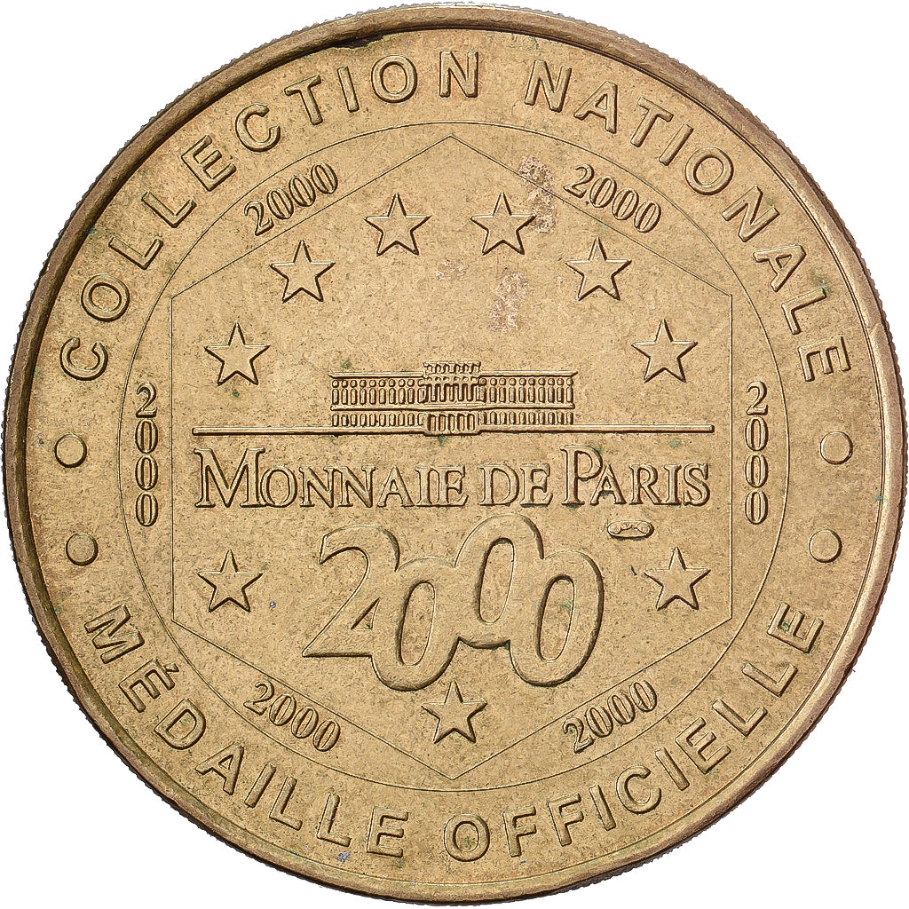 Frankrijk, Token, Paris - Notre Dame n°1, 2000, Copper-nickel Aluminium, MDP