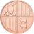 Andorra, Medal, 1 Centime, 1 Unça Coure Pur, 2014, Copper, MS(65-70)