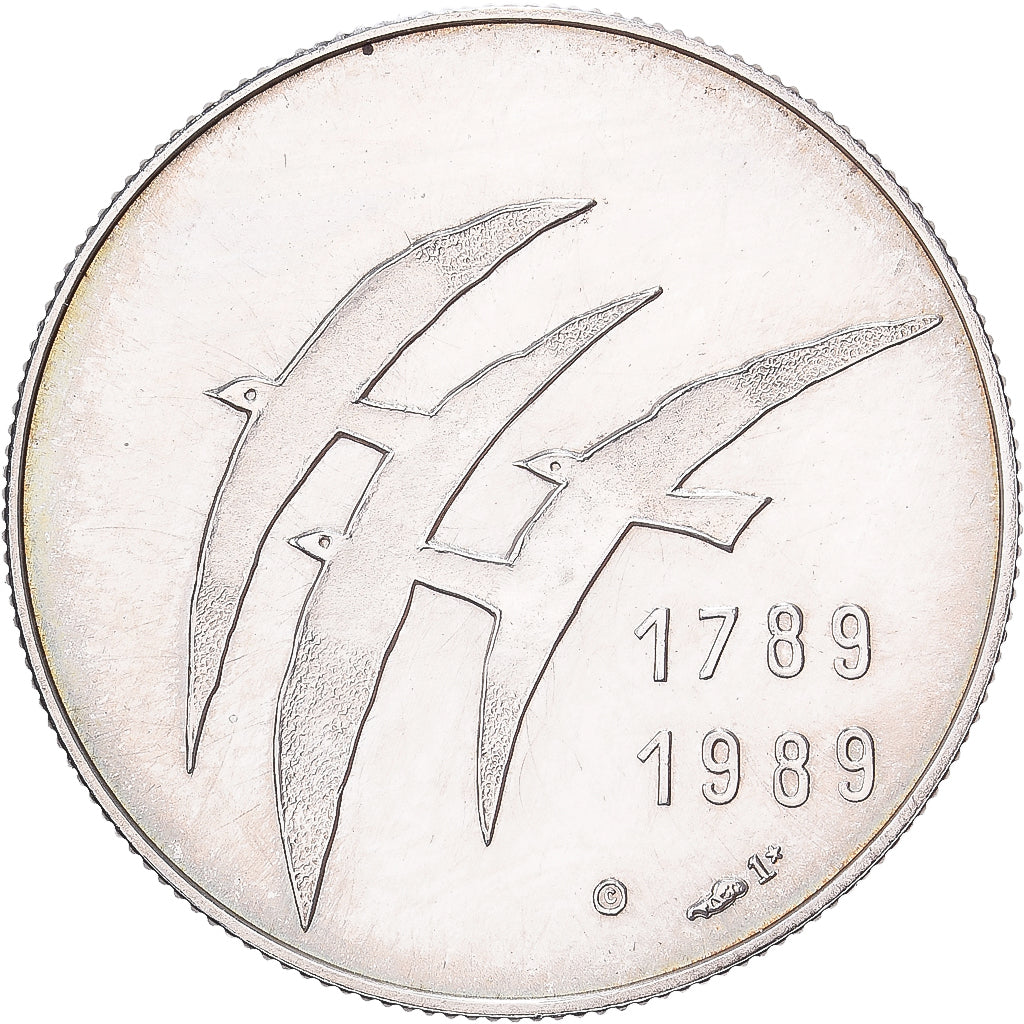 France, Médaille, Révolution Française, Serment du Jeu de Paume, 1989