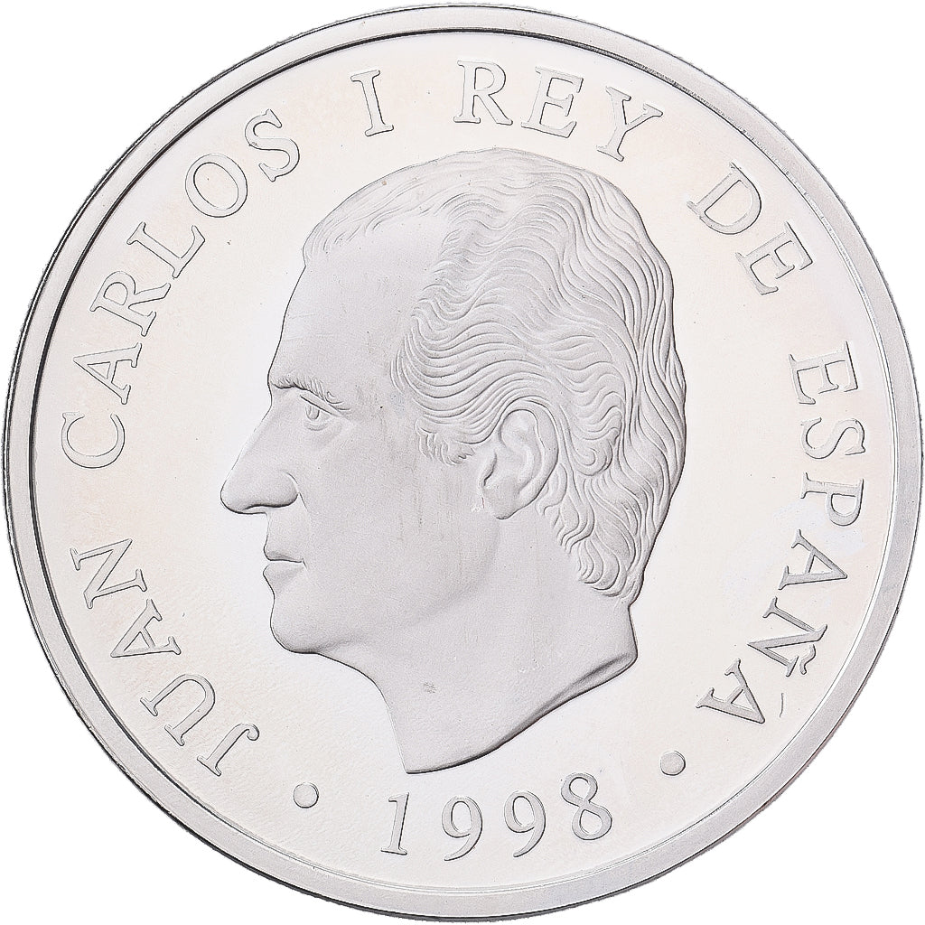 Espagne, Juan Carlos I, 1000 Pesetas, 1998, Madrid, Argent, SPL