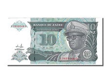 Banknote, Zaire, 10 Nouveaux Zaïres, 1993, 1993-06-24, UNC(65-70)