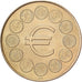 Francia, ficha, SEDAO L'€URO VAUT 6,55957 FRANCS, 1998, Rame-nichel-alluminio