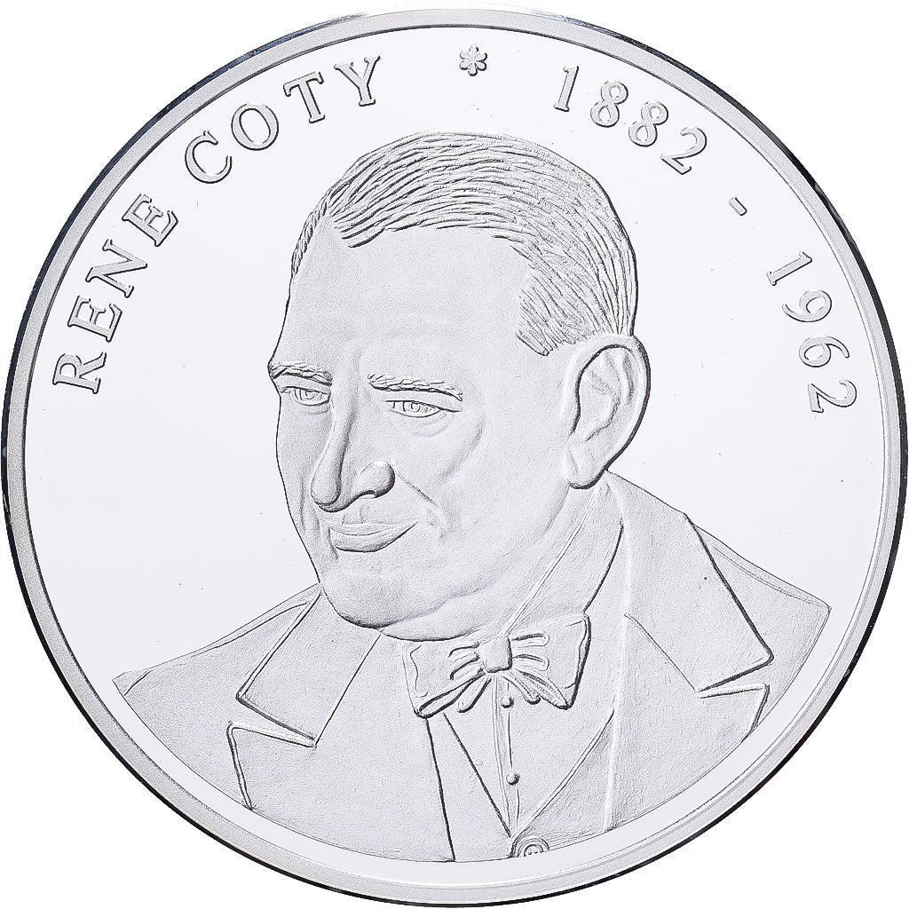 Frankrijk, Medaille, Les Présidents de la République, René Coty, 1996