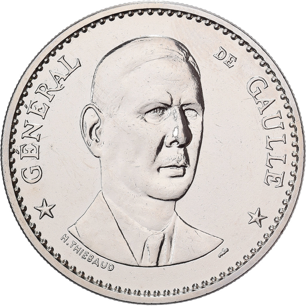 France, Médaille, Général De Gaulle, Cupro-nickel, SPL, Thiébaud