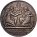 Francia, medaglia, Mariage, Religion, 1866, Argento, Petit, BB+