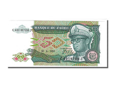 Banknote, Zaire, 50 Zaïres, 1988, 1988-06-30, UNC(65-70)