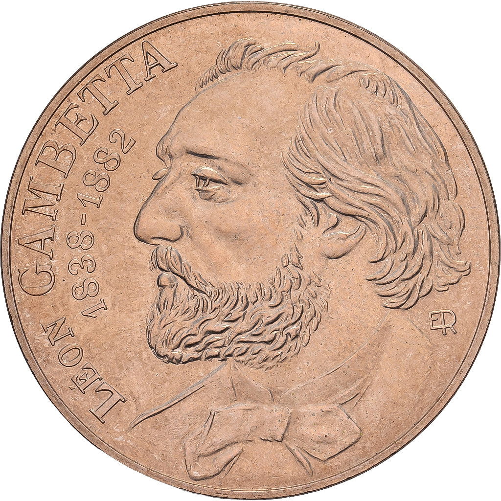 Francia, 10 Francs, Gambetta, 1982, ESSAI, Cobre - níquel, SC, Gadoury:815