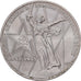 Russie, Rouble, 1945, Moscou, Maillechort, SUP