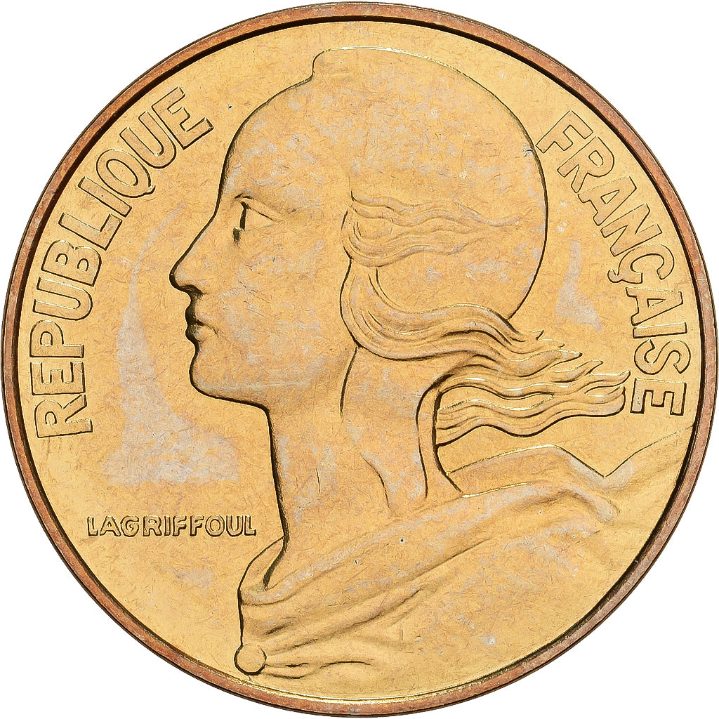 Francia, 20 Centimes, Marianne, 1981, MDP, série FDC, Aluminio - bronce, FDC