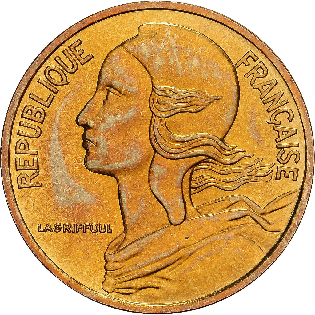 Frankreich, 5 Centimes, Marianne, 1981, MDP, Aluminum-Bronze, STGL, Gadoury:175