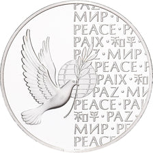France, Medal, Nations Unies, Peace, 1973, Silver, MS(63)