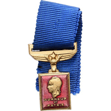 França, Médaille d'Honneur de l'Aéronautique, medalha, 1945, Réduction