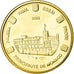 Monaco, Medaille, 10 C, Essai-Trial, 2005, FDC, Copper-Nickel Gilt